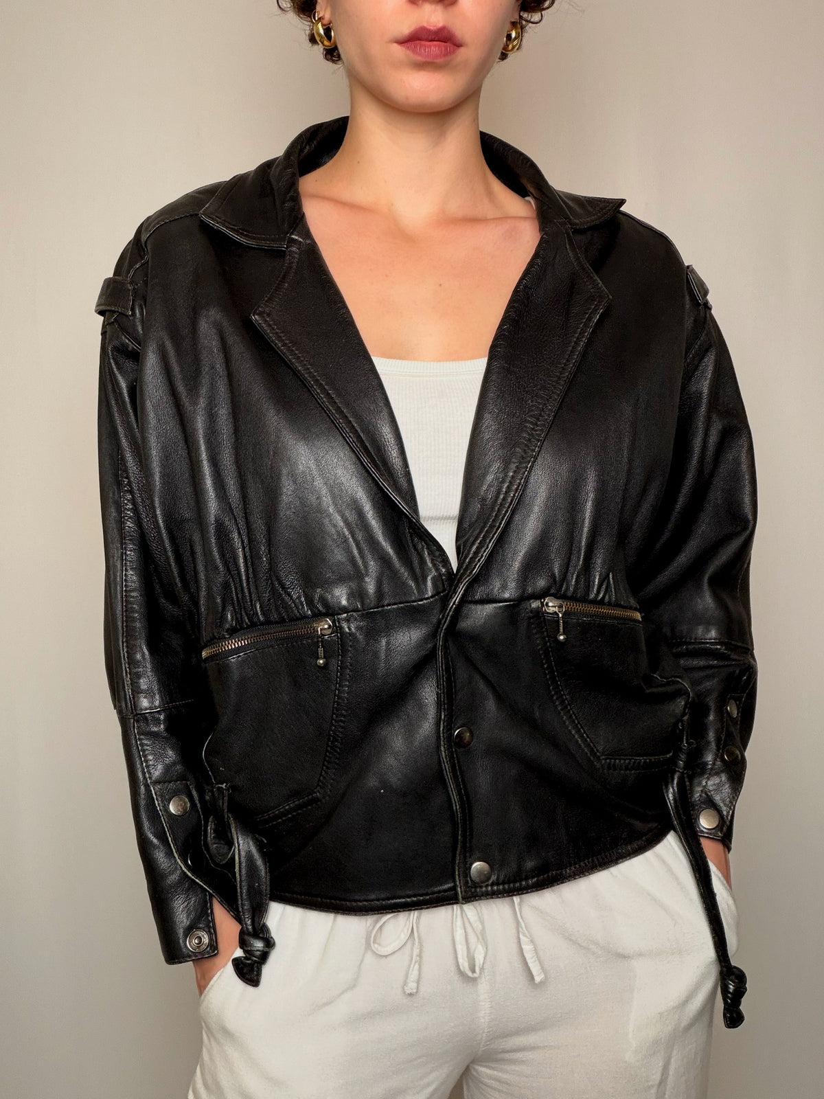 Jackets Noir sans marque M/L vintage