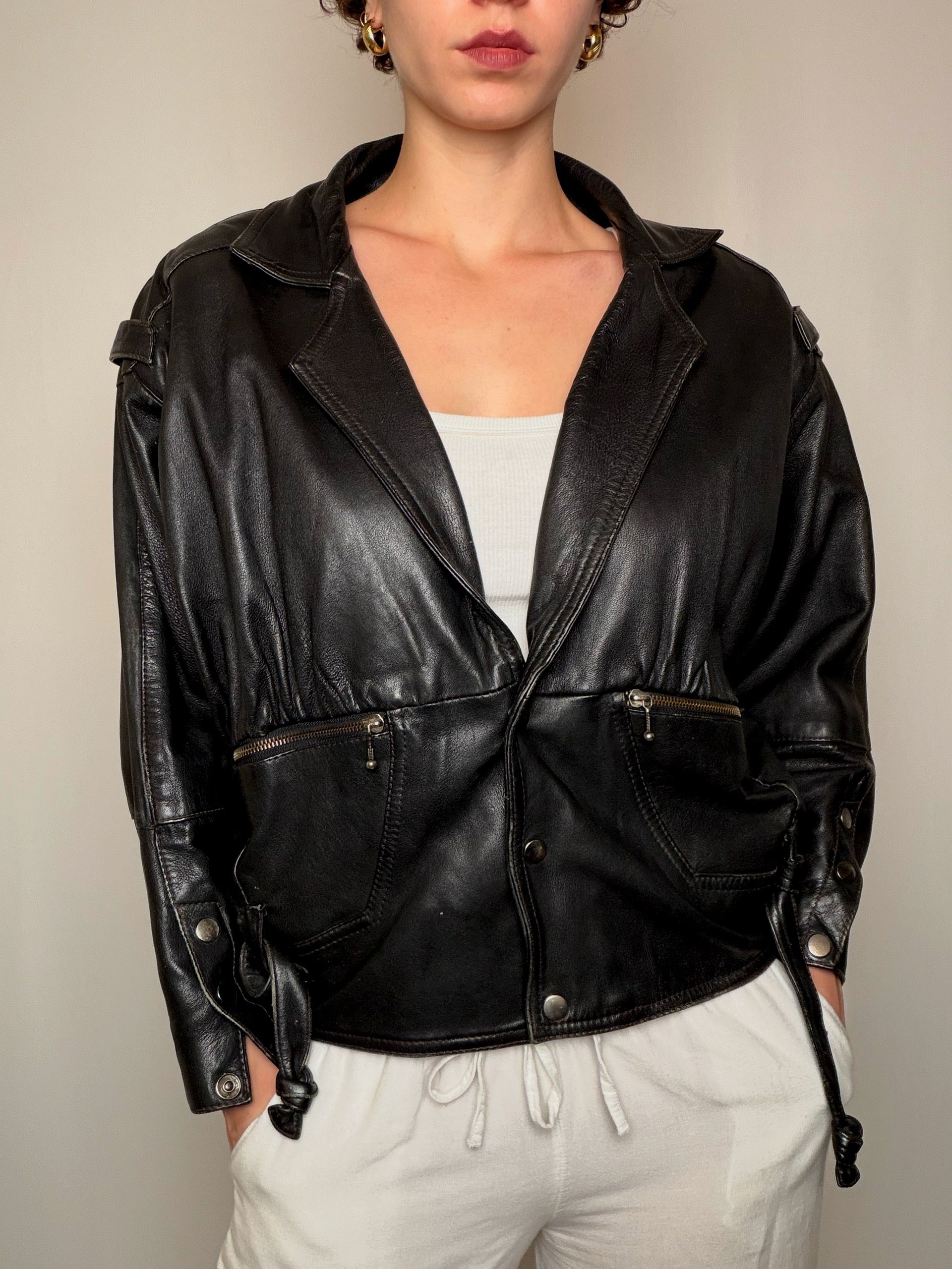 Jackets Noir sans marque M/L vintage