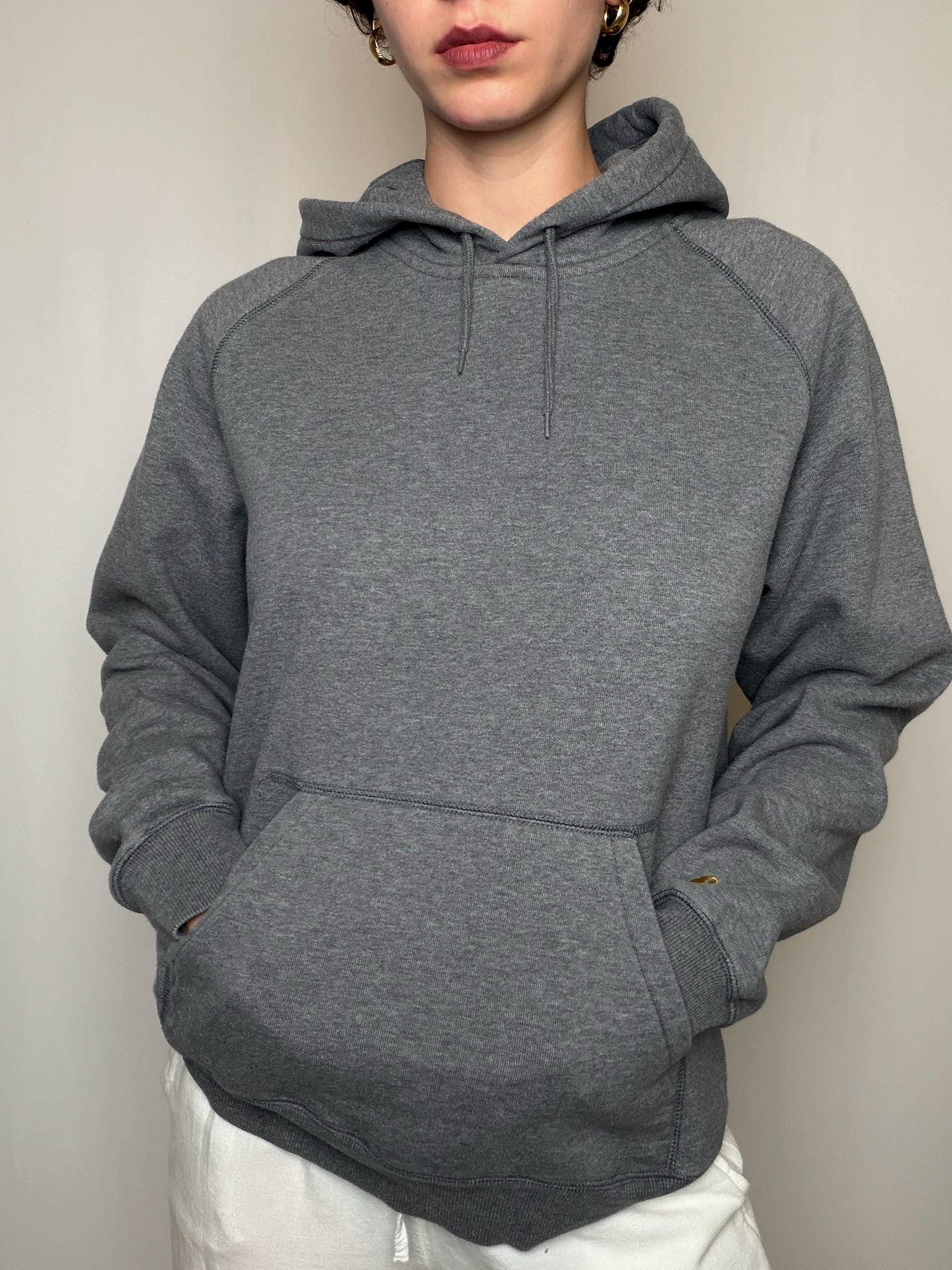 Hoodie gris Carhartt M vintage