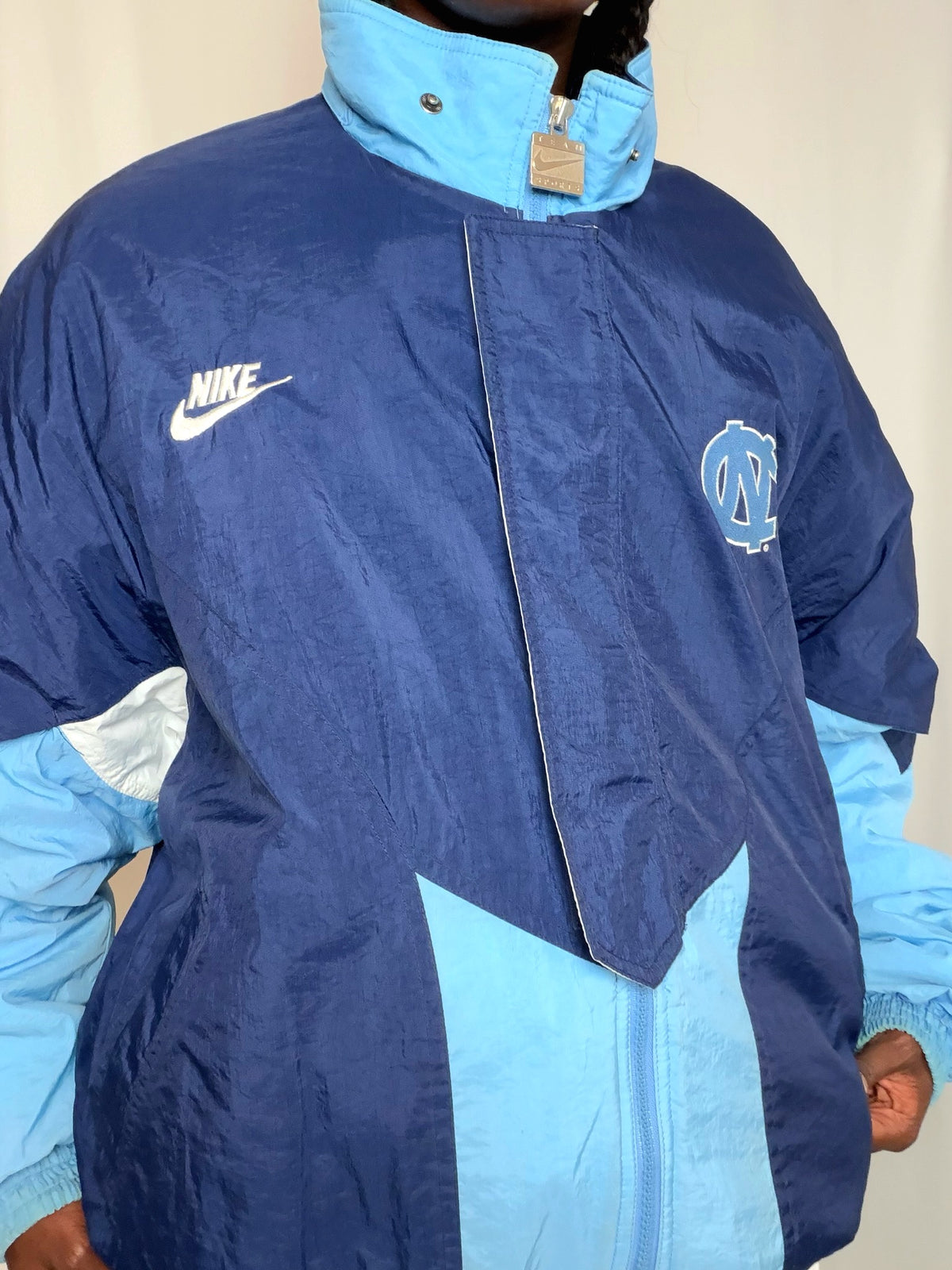 Veste bleue Nike XL vintage