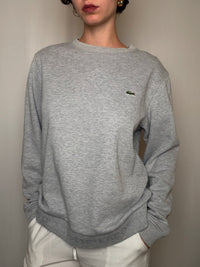 Sweat gris Lacoste M vintage