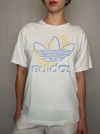 Tshirt White Adidas M vintage