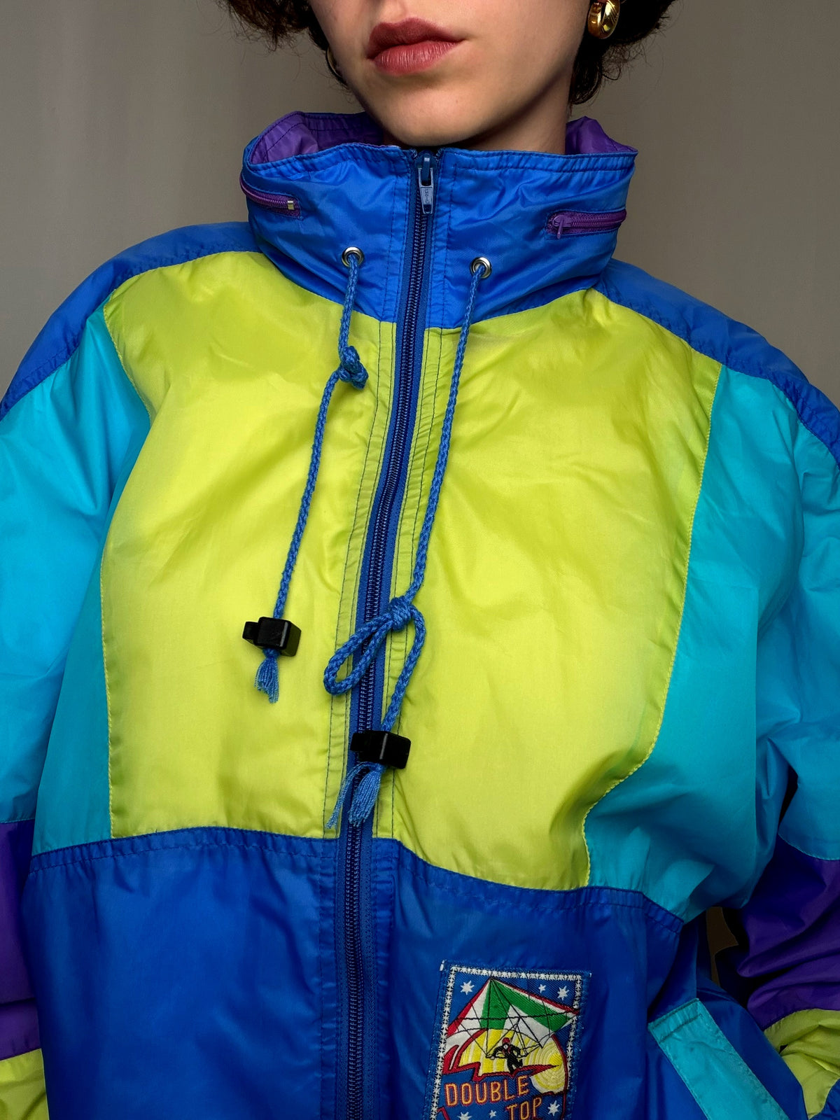 Imperméable Multicolore L vintage