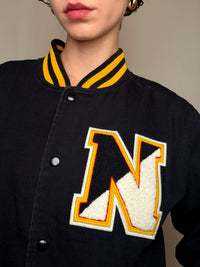 Jacket noire New Era M vintage