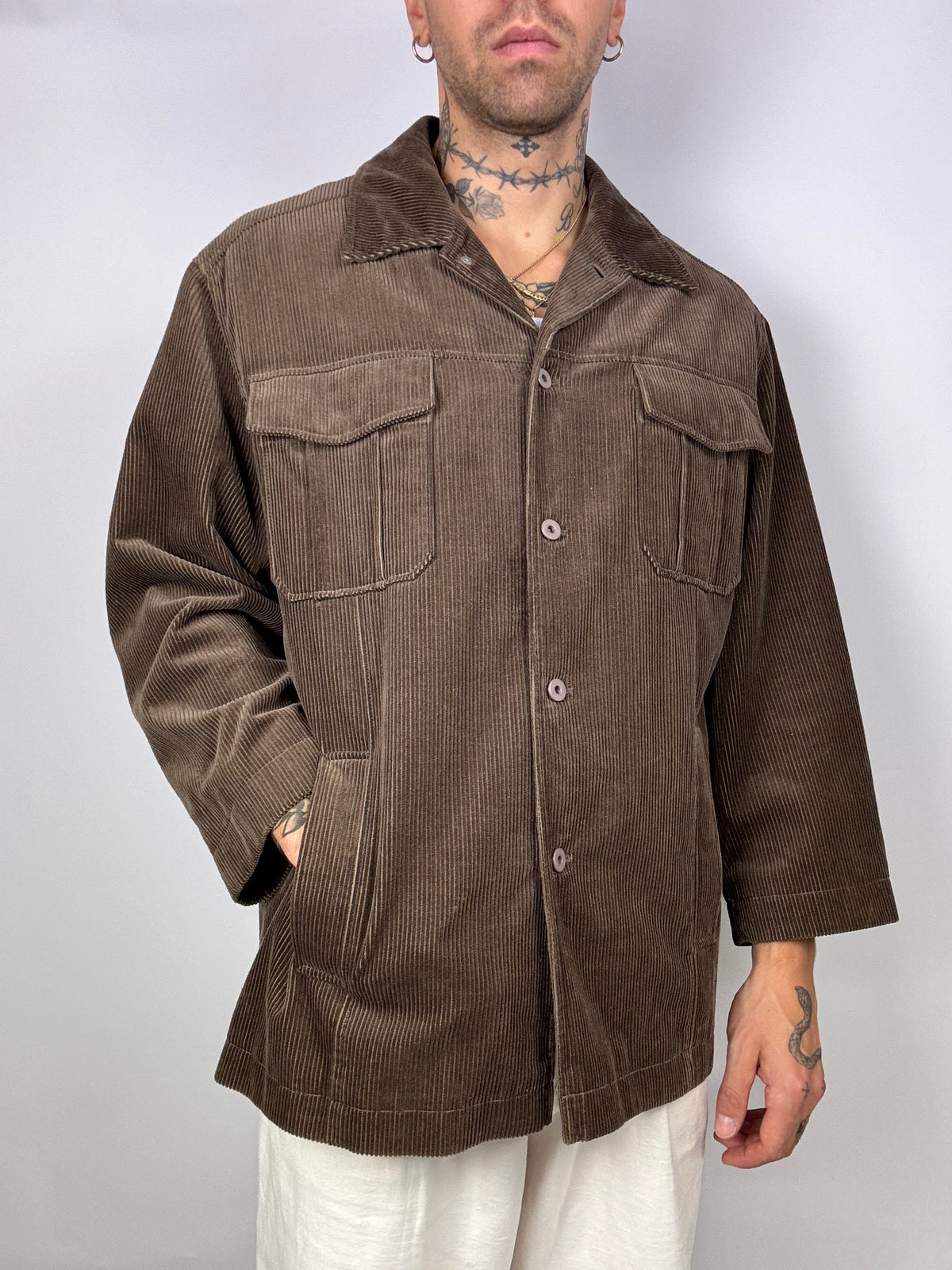 Vintage brown corduroy jacket