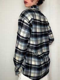 Chemise en flannelle à carreaux M vintage