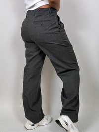 Vintage graue maßgeschneiderte Hose