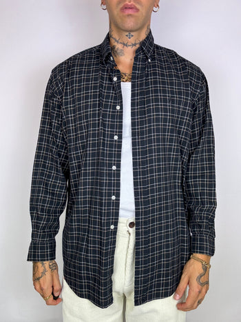 Ralph Lauren Black Plaid Shirt