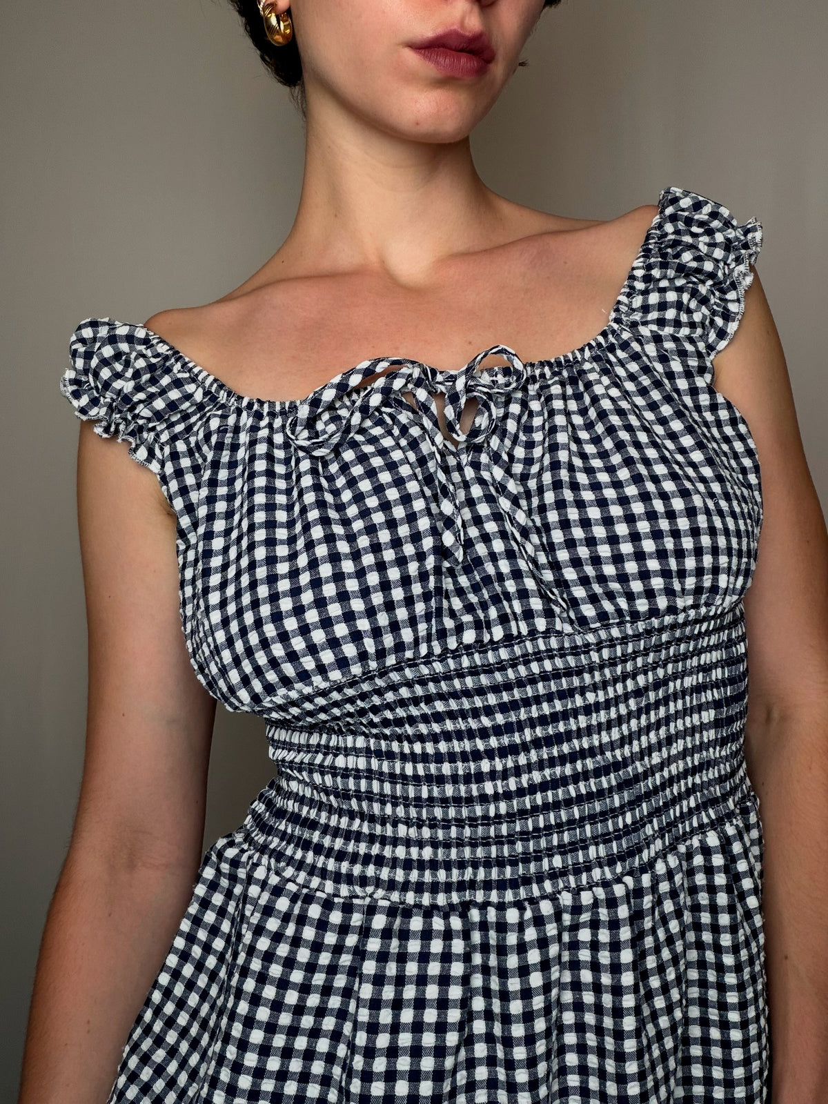 Robe vichy S vintage
