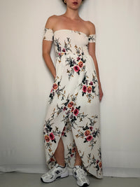 Robe imprimée M vintage