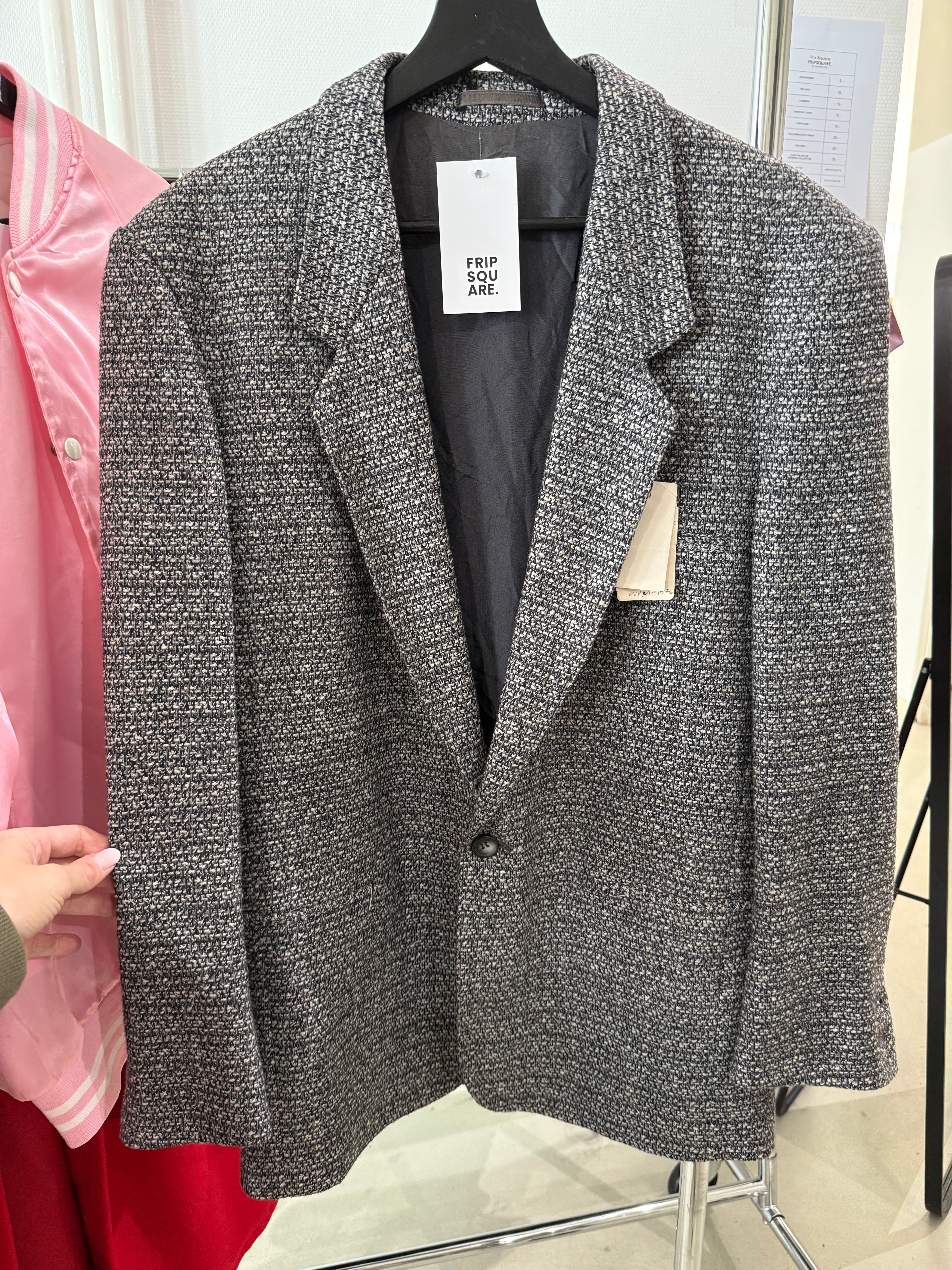 Blazer vintage gris épais  M/L