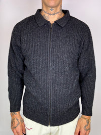 Jacket en maille vintage noir