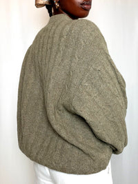 Pull kaki XL vintage