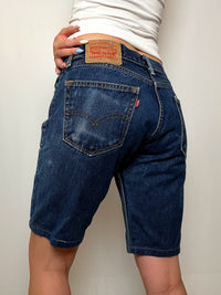 Short en jean bleu Levi's S/M vintage