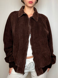 bomber brun L vintage