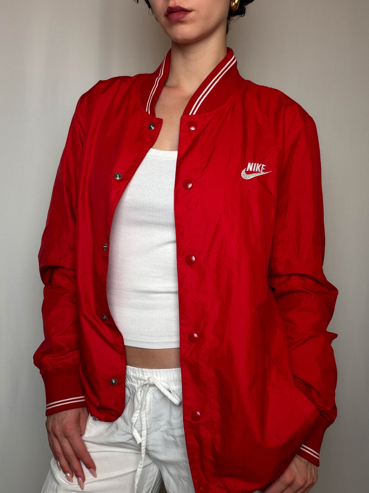 bomber Rouge Nike M vintage