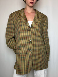 Blazer à carreaux XL vintage