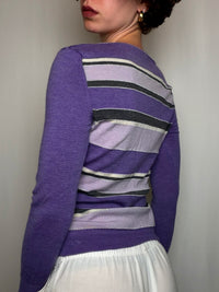 Pull Violet S vintage