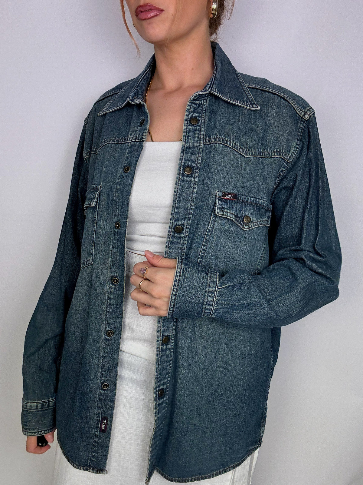 Vintage denim shirt 