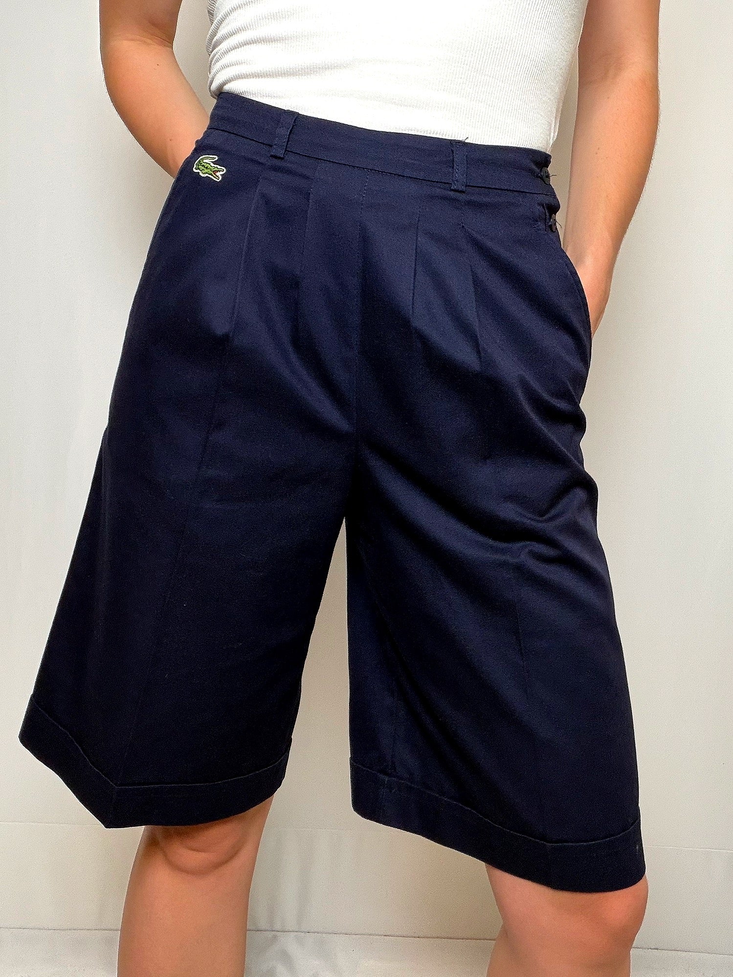 Short Marine Lacoste XS vintage