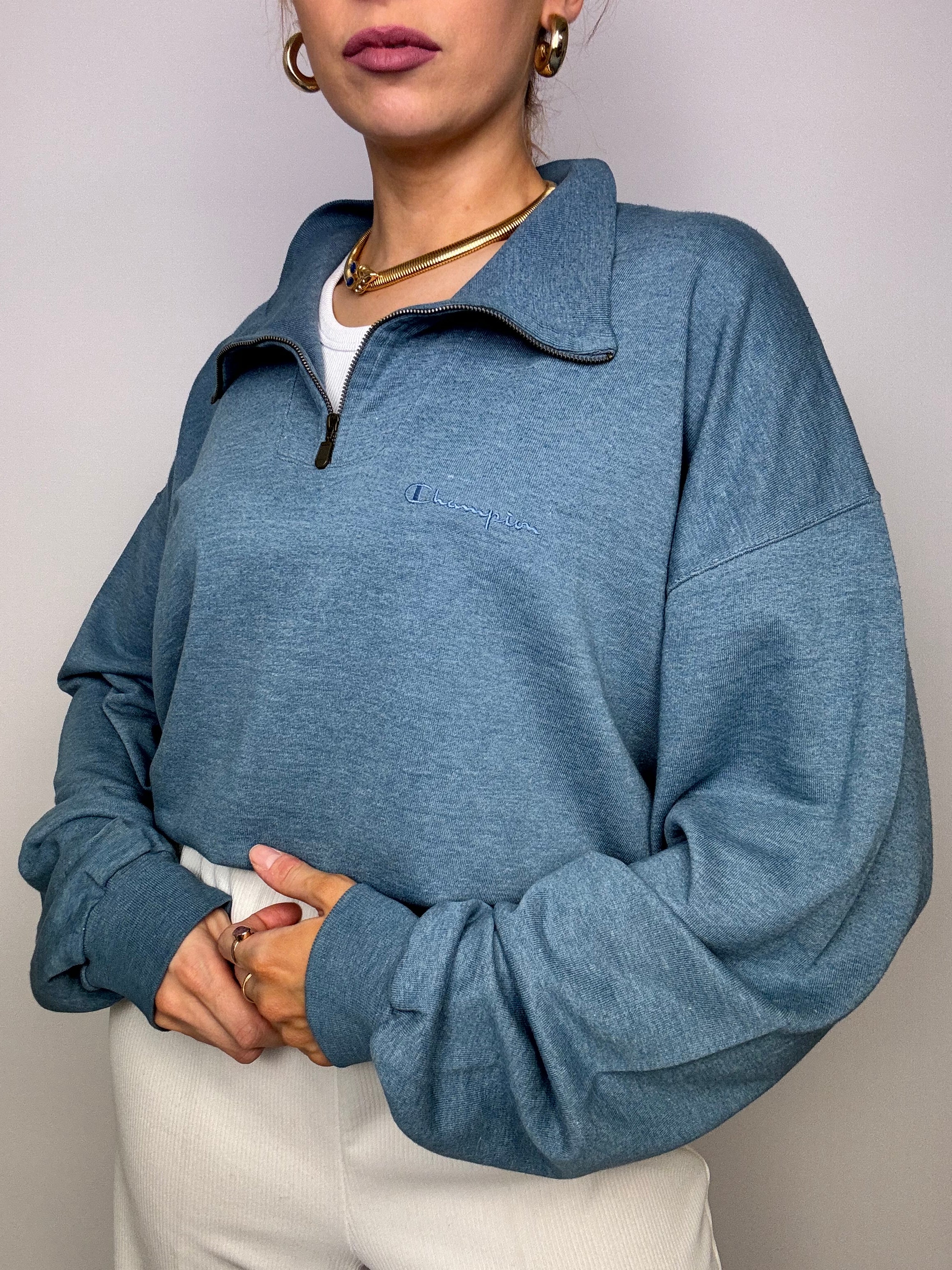 Champion Blue American Vintage Sweater