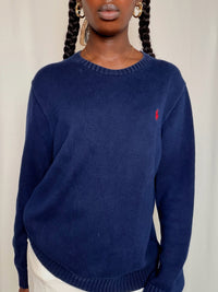 Pull marine Ralph Lauren L vintage