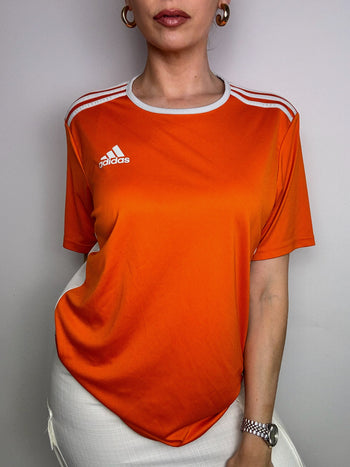 Vintage orange adidas t-shirt