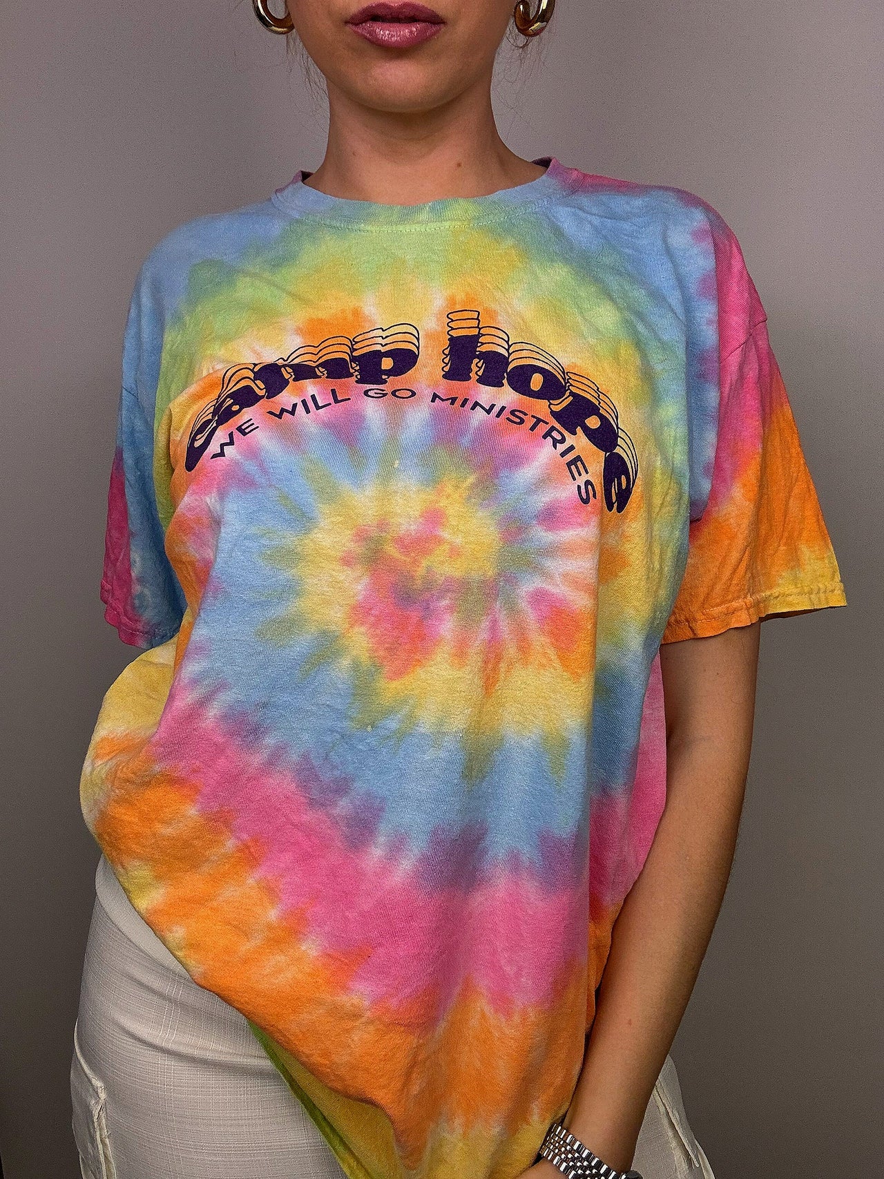 Vintage tie dye t-shirt