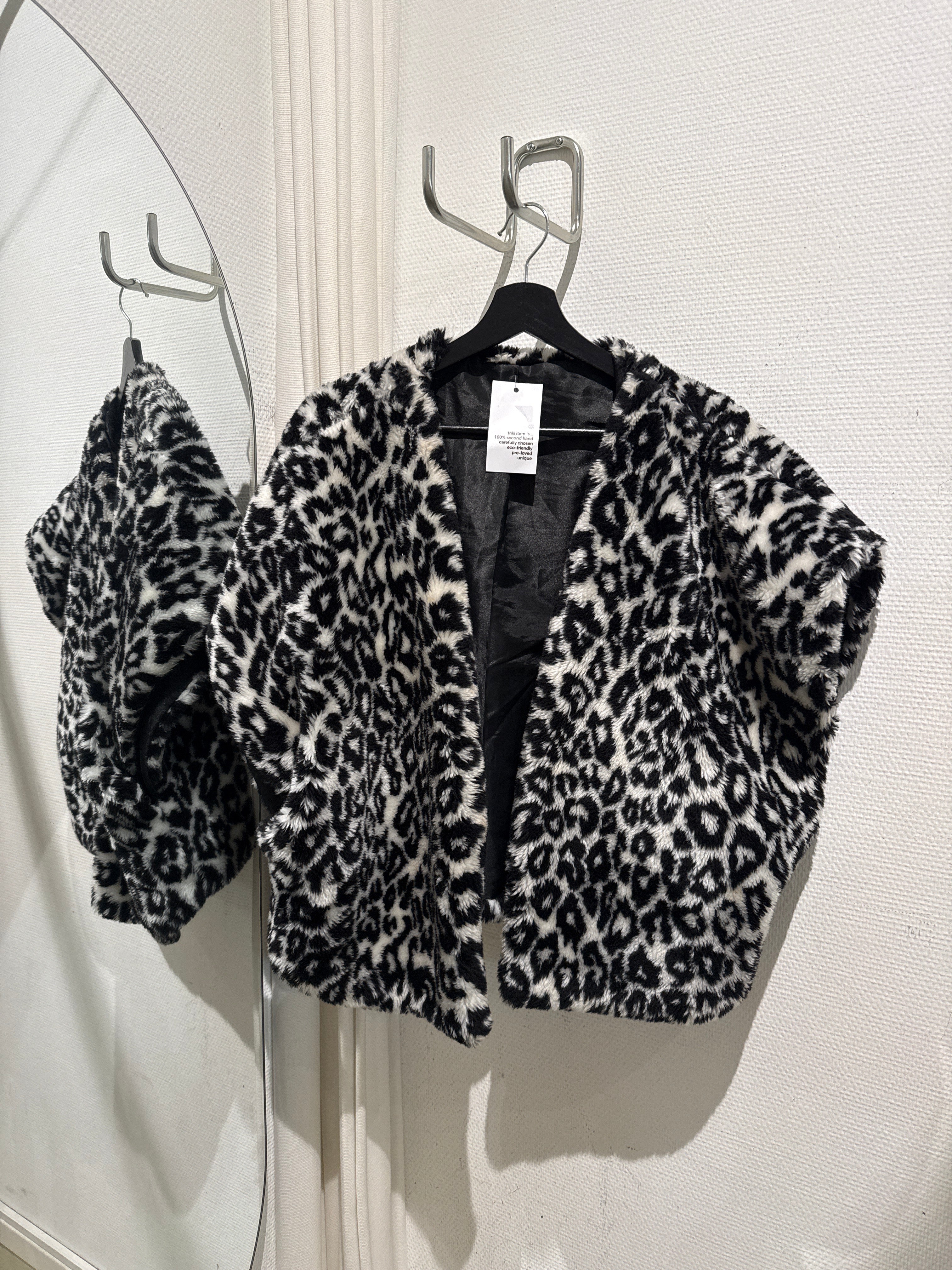 Bolero en Fausse fourrure léopard M/L live