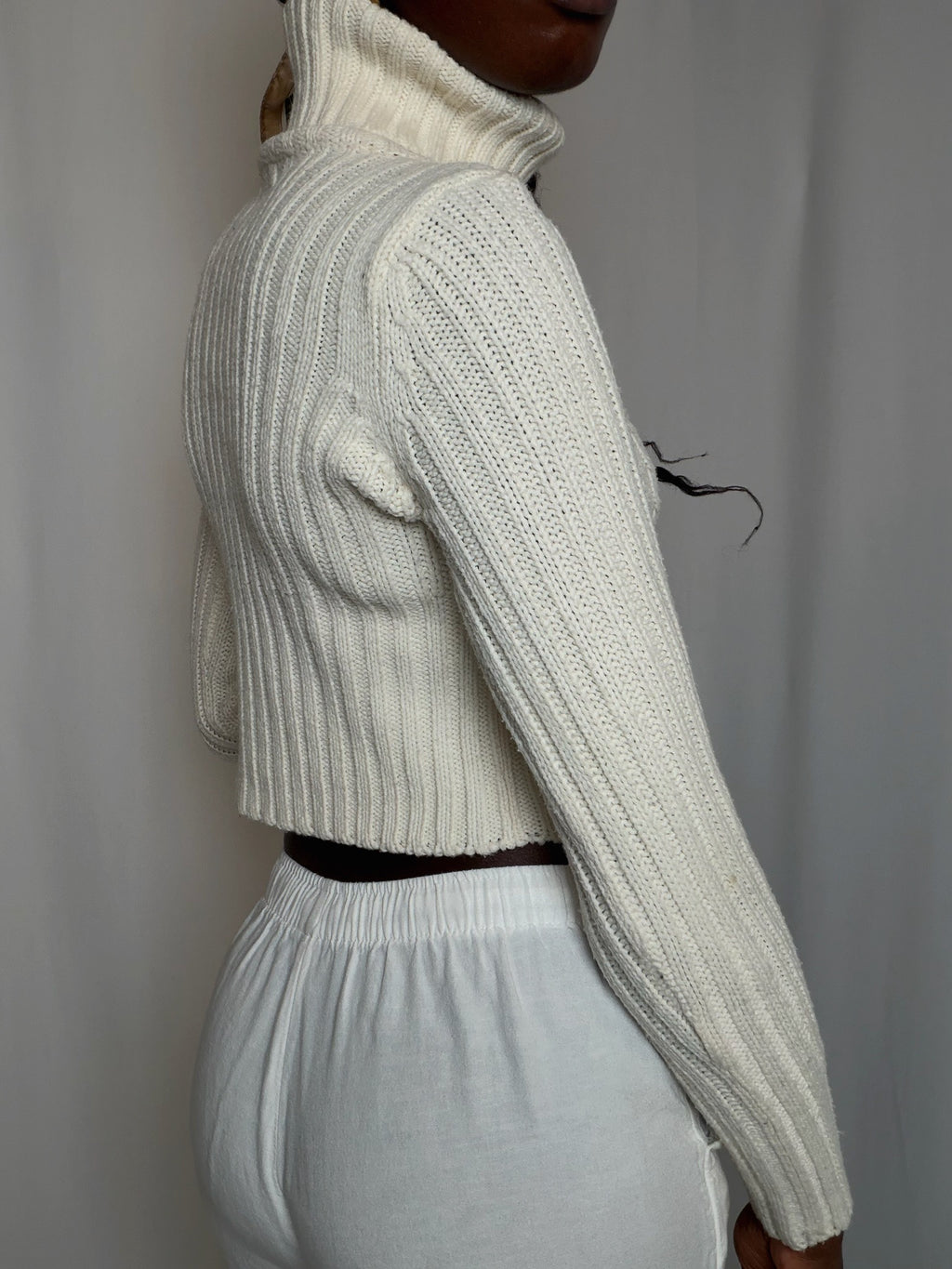 Pull Écru XS vintage