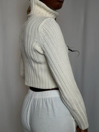 Pull Écru XS vintage