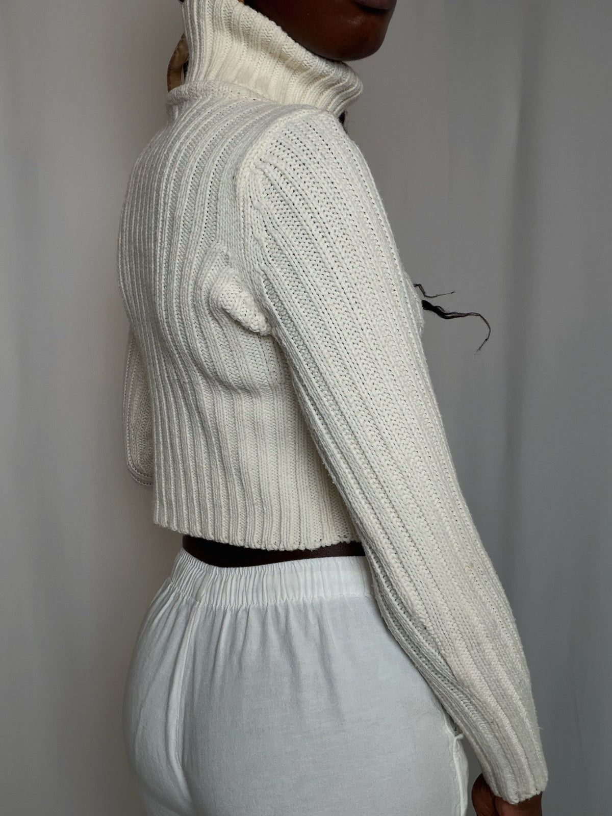 Pull Écru XS vintage