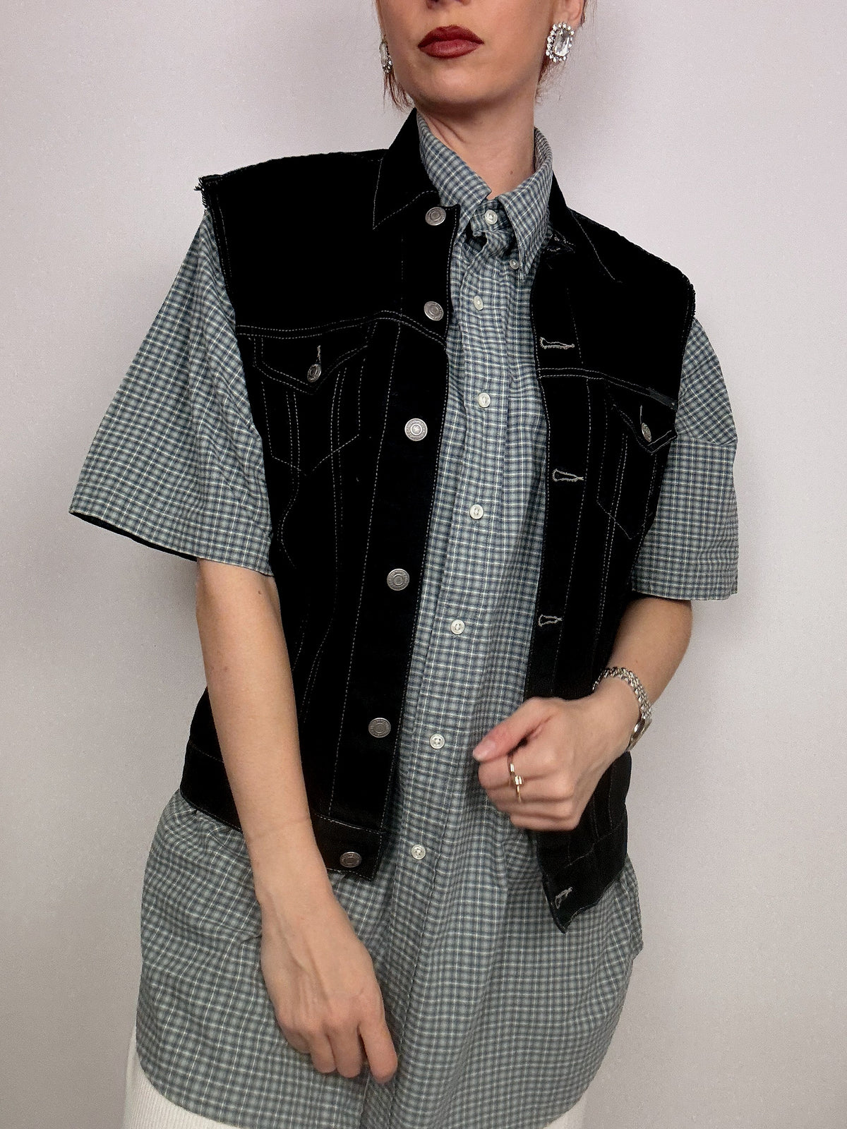 Vintage Jeansweste M