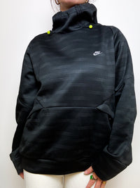 Schwarzer Nike Kapuzenpullover L/XL