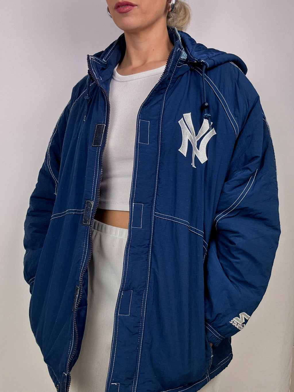 Vintage New York down jacket