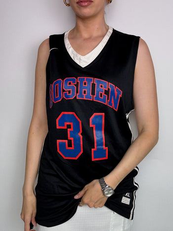 Black Nike basketball jersey