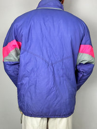 Asics purple, gray and pink jacket