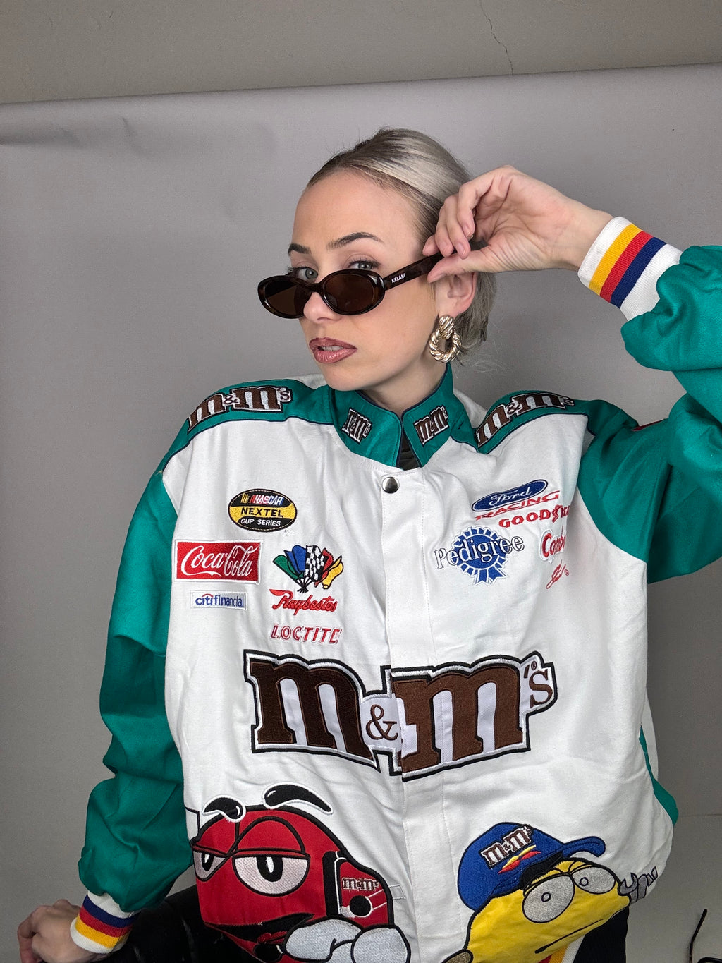 M&amp;M's Vintage Racing Jacket