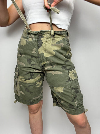 Vintage Militär-Cargo-Shorts