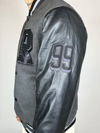 Vintage black bomber 