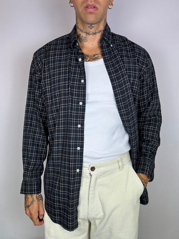 Ralph Lauren Black Plaid Shirt