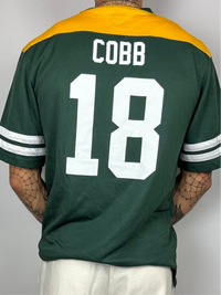 Vintage Grünes Packers American Football Trikot