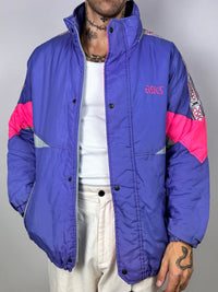 Asics purple, gray and pink jacket
