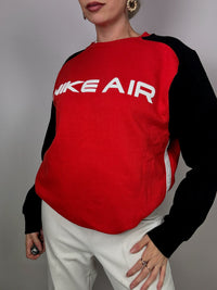Black and red Nike Air sweater
