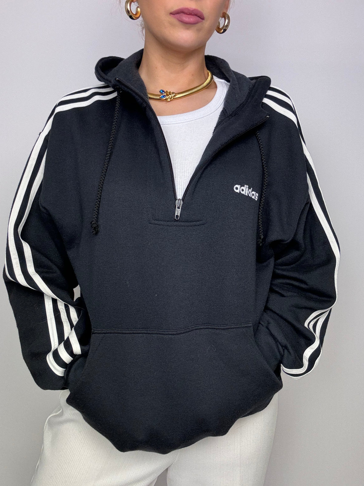 Adidas Black American Vintage Sweater