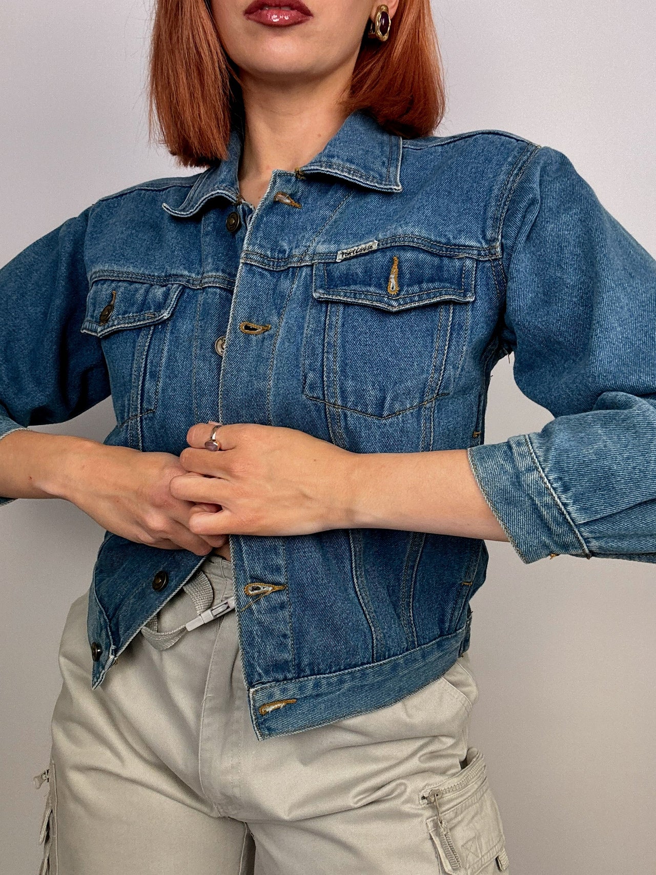 Veste Denim vintage bleu S