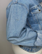 Veste en jeans clair vintage L