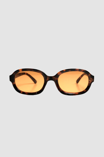 Recycled Vintage Oval Tortoiseshell Glasses 