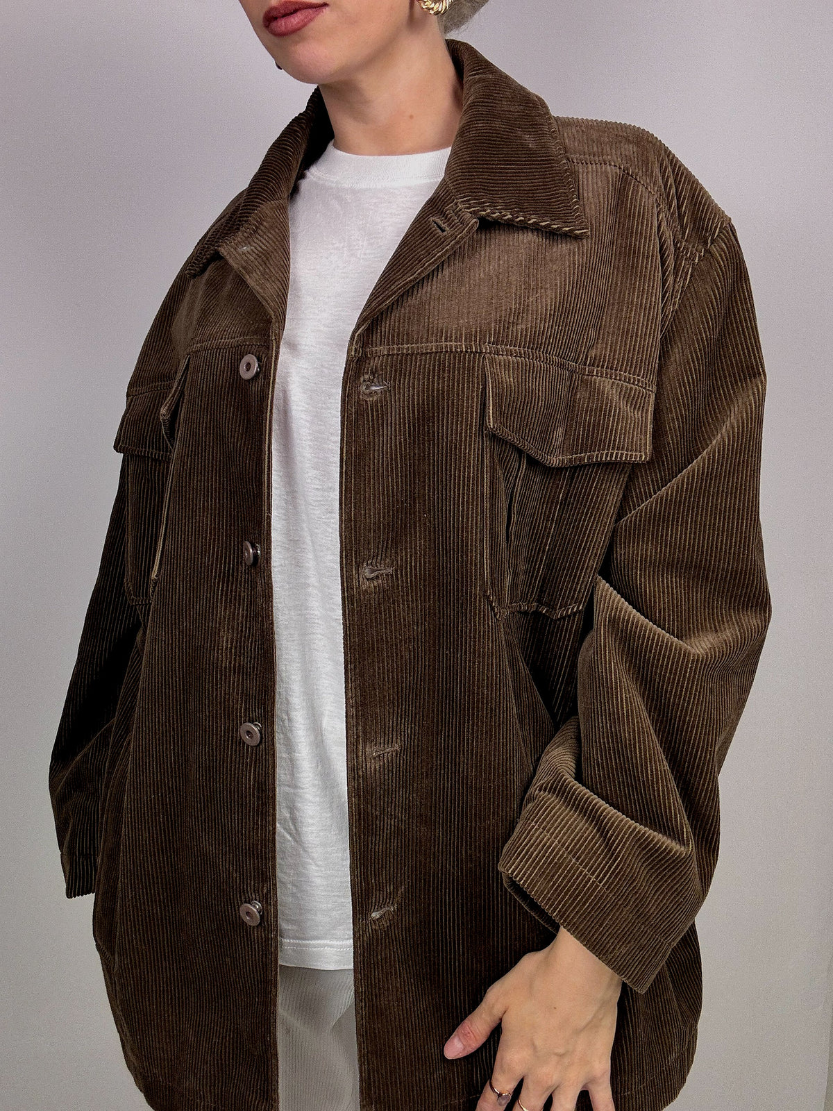 Vintage brown corduroy jacket
