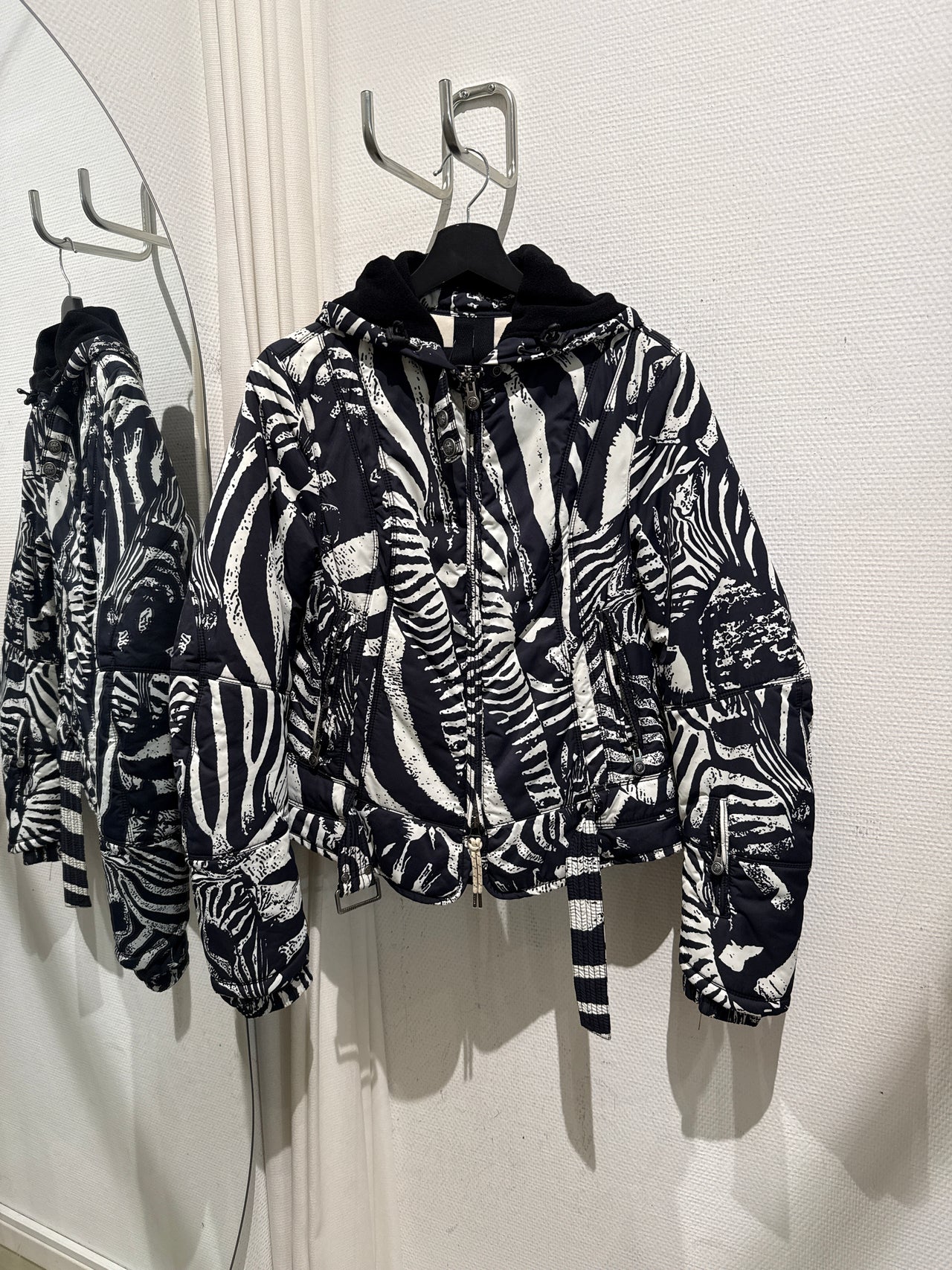 Veste de ski zébrée S/M live